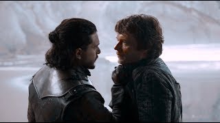 Jon amp Theon quotSansa is the only reason Im not killing youquot  Game of Thrones 7x04  HD 1080p [upl. by Charmion]