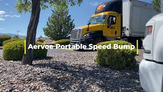 Aervoe Portable Speed Bump Exit Speed Control [upl. by Rafe]