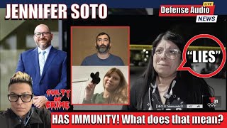 JENNIFER SOTO Has Immunity What does that Mean Police Audio 41824 [upl. by Ylliw]