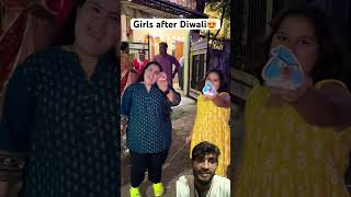 Girls vs Boys after Diwali with leftover Patakhe 😱 bihudance bihufestival bsdigital assamese [upl. by Eizzik722]