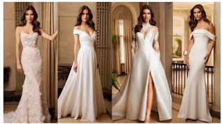 Timeless Classy Elegant Wedding Dresses 20232024 [upl. by Adnyl]