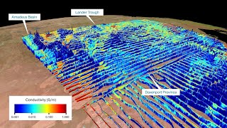 Airborne Electromagnetic data  mapping mineral and groundwater resources [upl. by Alat]