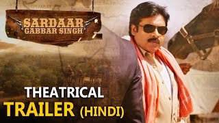 Sardaar Gabbar Singh Official Theatrical Hindi Trailer  Power Star Pawan Kalyan Kajal Aggarwal [upl. by Kenzie]