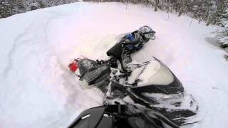 2015 Skidoo XRS Stuck [upl. by Leventis]