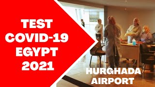 Egipt 2021 Testy covid19 Airport Hurghada [upl. by Zarah62]