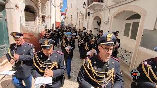 Marcia Festa gitana Banda di Castellana APS 28424 Castellana Grotte Processione di Gala [upl. by Atniuqal583]