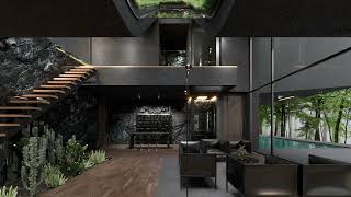 Sky Point Villa in Bedford Hills New York  Black Villa [upl. by Ostler]