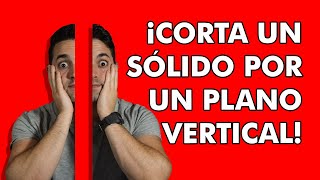 👉 Cómo CORTAR un 3D en AutoCAD [upl. by Bunns]