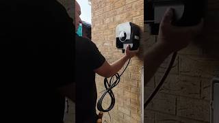 Hydra Cubus EV charger installation electriccar electric charger hydra octopus mg5 evlife [upl. by Hseyaj959]