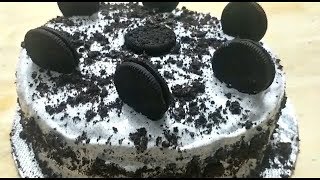 Easy Oreo Cake Recipe  With Oven  Simple Ingredients [upl. by Yeldahc]