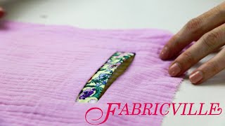 Madeleine amp Fabricville  How to create a welt pocket [upl. by Idak]