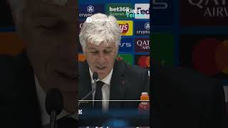 Atalanta Real Madrid Gasperini e Lookman in Conferenza Stampa Fase a Gironi UCL 202425 [upl. by Ger]