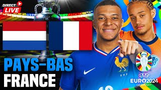 🔴PAYS BAS  FRANCE 00  EURO 2024 [upl. by Dannon]