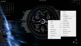 Qsystem Rainmeter Skin [upl. by Gregorius716]