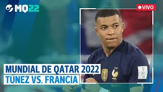 EN VIVO  MUNDIAL de QATAR 2022 TÚNEZ vs FRANCIA [upl. by Anillek]