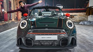 INSIDE the NEW 2021 MINI JCW Convertible Facelift  Interior Exterior DETAILS [upl. by Steere32]