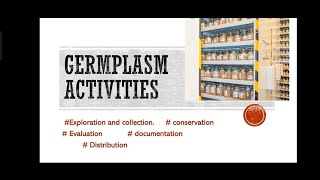 GERMPLASM activities [upl. by Anina]