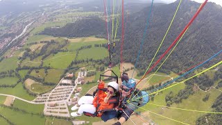 Mamatha Paragliding  Lenggries Brauneck Bergbahn [upl. by Deste]