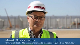 Architekt Marek Szczerbaluk  Planung  Bauleitung des VWWerkes in Wrzesnia  Polen [upl. by Adnaluy]