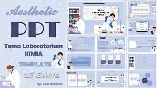 Aesthetic PPT Tema Laboratorium KIMIA  Tutorial pptkimiaaesthetic pptkimia kimia [upl. by Ennylcaj]