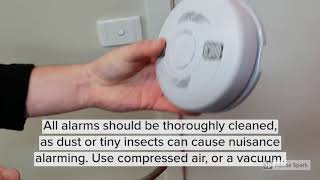 How to Reset a MATelec Smoke Alarm [upl. by Wilder73]