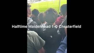 Top of the table visit York Road Maidenhead vs chesterfield [upl. by Avril]