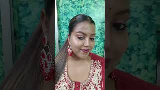 GRWM FOR DIWALI 🪔🎇DebashritaLifestyle youtubeshorts diwalispecial ootn makeuptutorial [upl. by Neyut572]