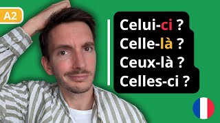 Les pronoms démonstratifs Celuici ou celuilà [upl. by Eetak]