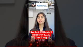 Tata steel poor Q4 Results📈  What after result  Tata steel share latest news  shorts tata [upl. by Aixela]