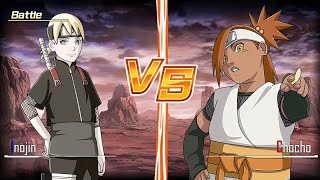 Inojin VS Chocho  Mugen Boruto Chunnin Exam [upl. by Samaj]