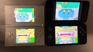 DS vs 3DS DS game comparison [upl. by Churchill]