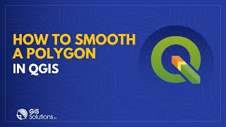 QGIS Tutorial  How To Smooth A Polygon Using The Smooth Tool [upl. by Wittie]