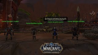 Dialogues After War Campaign Finale  Where is Tyrande Sylvanas Loyalist Whispers [upl. by Zampardi]