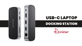 PULWTOP 9in1 USB C Mini Dock Review Docking Station for MacBook  USB C Mini Docking Station [upl. by Carlee]