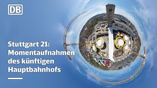 Stuttgart 21 Momentaufnahmen vom künftigen Hauptbahnhof [upl. by Wendelina]