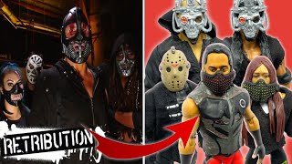 HOW TO MAKE RETRIBUTION WWE FIGURES 2020 CUSTOM FIGURES [upl. by Ametaf277]