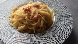 Spaghettis Carbonara à lItalienne [upl. by Udelle]