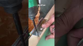 How To Install Hinges shorts youtubeshorts woodworking [upl. by Azilanna]