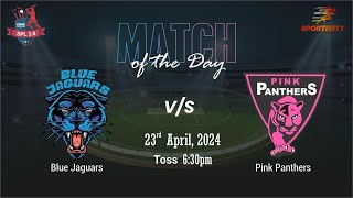 BLUE JAGUARS vs PINK PANTHERS  SPL 30 MATCH 7  DAY 6 [upl. by Somerville]