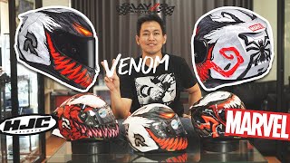 HJC RPHA 11 Venom Edition LENGKAP [upl. by Eberly836]