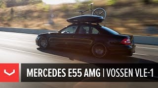 503 Motorings MercedesBenz E55 AMG  Vossen VLE1 [upl. by Tdnerb]