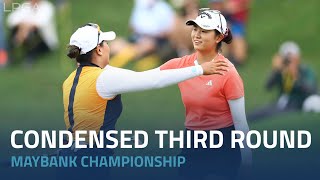 Condensed Third Round  2023 Maybank Championship [upl. by Nireves]