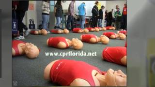 first aid classes cpr training by cpr florida  learn cpr aed bls acls pals [upl. by Oemac]