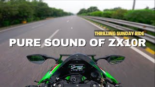 New Kawasaki Zx10R 2024 😱 Pure Sound 🔥  No Commentary  4K Cinematic Video [upl. by Naved]