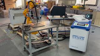 Nanjing Speedy Laser Robot Laser Welding Machine [upl. by Maxim683]