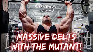 Nick Walker  GET MASSIVE DELTS  TRAINING TO WIN  ROAD TO OLYMPIA 2022 [upl. by Eyot]