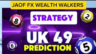 Uk49s Lunchtime StrategyStrategy To Win Uk49s Lunchtime Draw [upl. by Sunday]