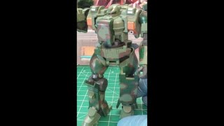 TGT Complete Decals amp Top Coat  1144 Scale  HG  Jungle Base Diorama [upl. by Inami]