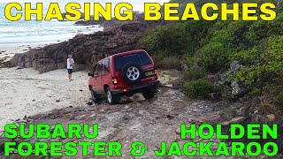 SUBARU FORESTER AND HOLDEN JACKAROO OFFROAD [upl. by Wilcox]