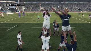 ANGLETERRE  ECOSSE  Rugby Challenge 3 PCFR [upl. by Olav481]